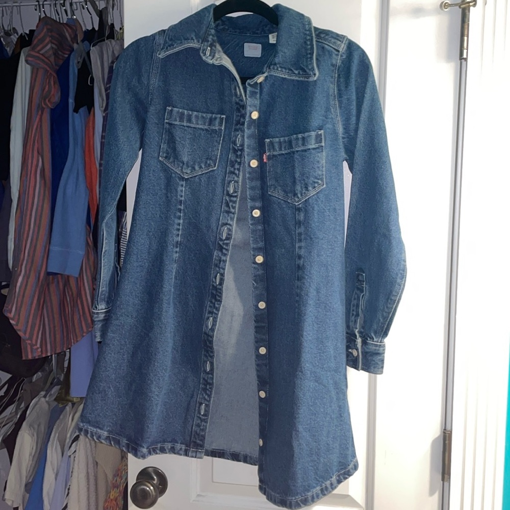 NWT Levi’s Mini Denim Dress